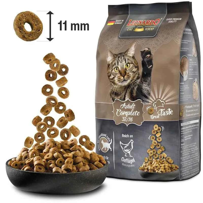 LEONARDO Adult Complete 32/16 300 g | Pienso para gatos adultos