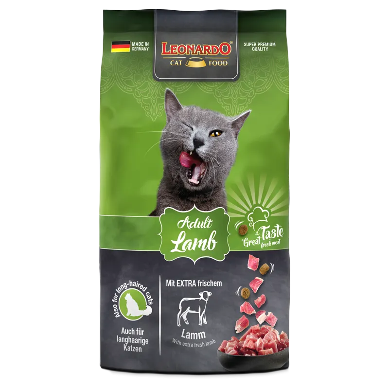 LEONARDO Adult Lamb 1,8 kg | Pienso para gatos adultos