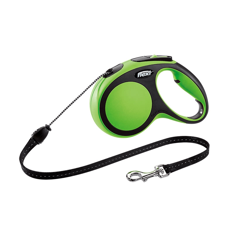 Correa Extensible Flexi New Comfort Cordón Verde XS 5m | Paseo