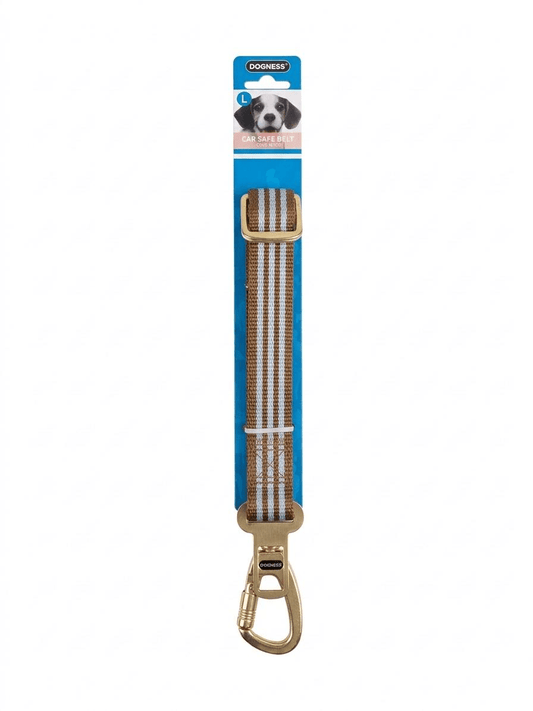 Enganche Cinturón Dogness Marrón 61cm | Manos Libres