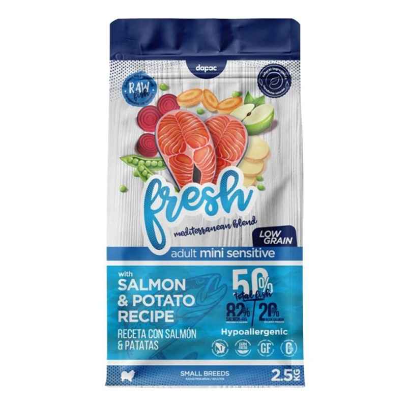 Fresh Mediterranean Blend Adult Mini Sensitive (Low Grain) 2,5 kg