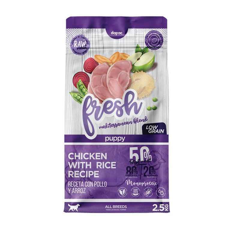 Fresh Mediterranean Blend Puppy (Low Grain) 2,5 kg