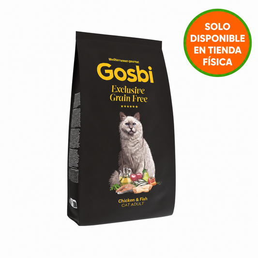 Gosbi Exclusive Grain Free Cat Adult Pollo y Salmón 400 gr