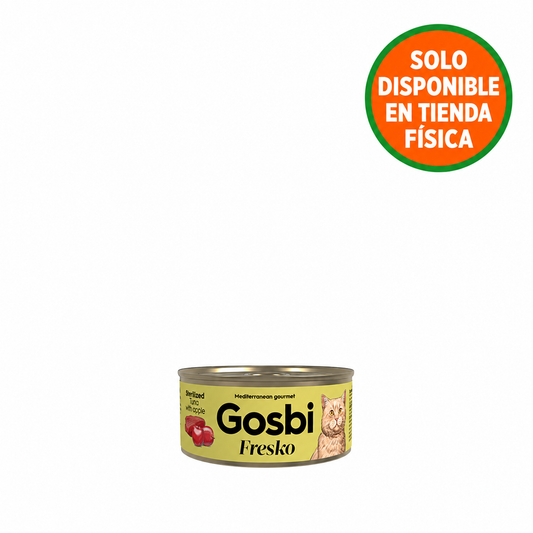 Gosbi Fresko Cat Sterilized Atún con Manzana 70 gr