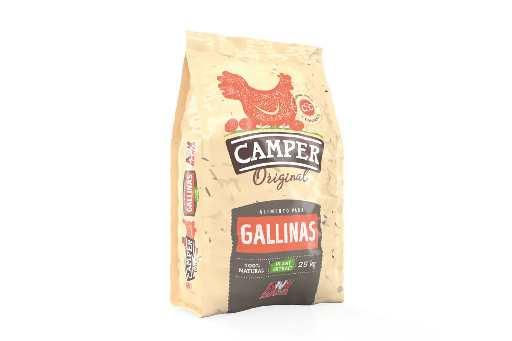 Pienso Camper para Gallinas de Puesta en Migas 10kg – Máxima producción y calidad de huevo