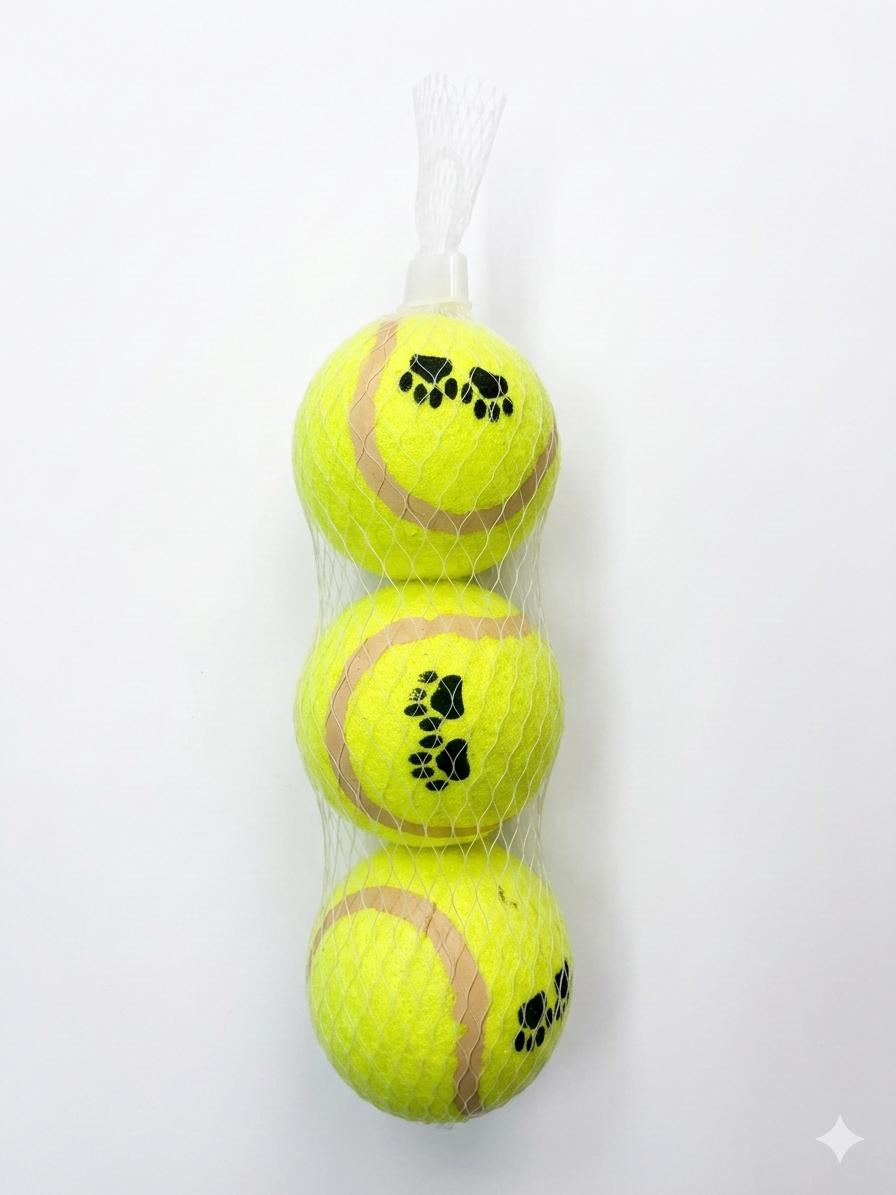 Pack Pelota de Tenis 3 Unidades T-L 65mm