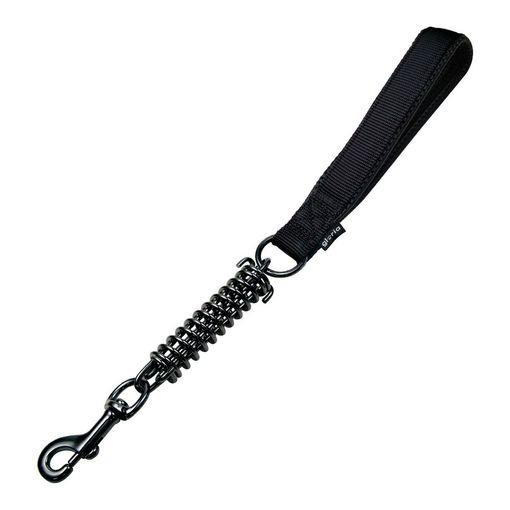 Correa Corta con Muelle Amortiguador Negra 41cm | Control