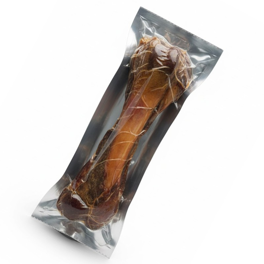 Hueso de Jamón Natural para Perros – 100% Porcino (Talla Normal)