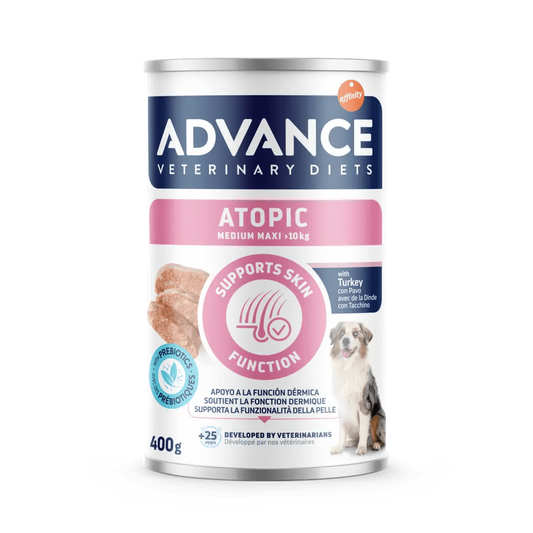 Advance Atopic Medium/Maxi - Alimento Húmedo Dietético para Dermatitis Atópica 400g