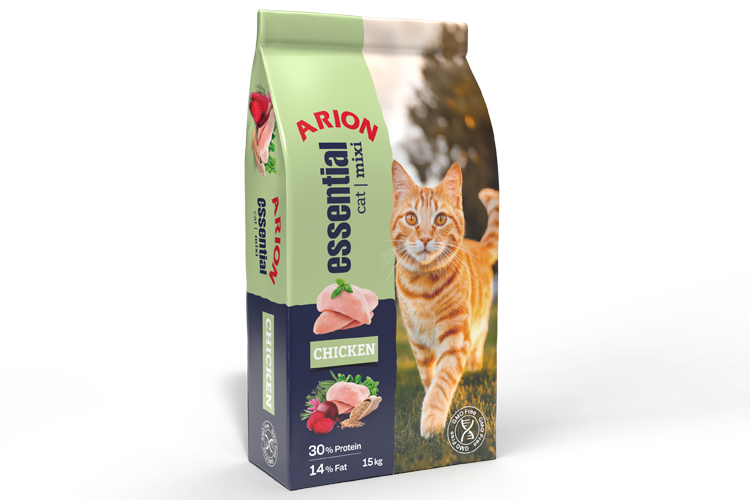 Arion Essential Cat Mix Pienso Completo para Gatos Adultos – 15 kg