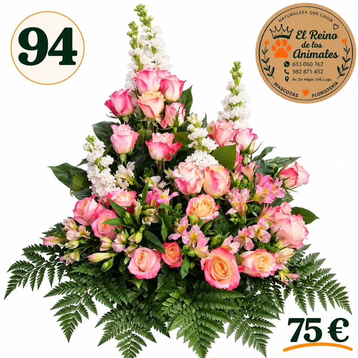Centro de flores nº94