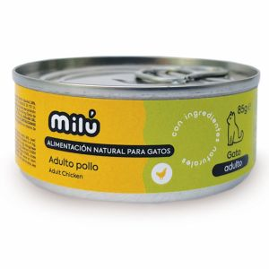 Milú Paté de Pollo para Gatos Adultos – 85 g