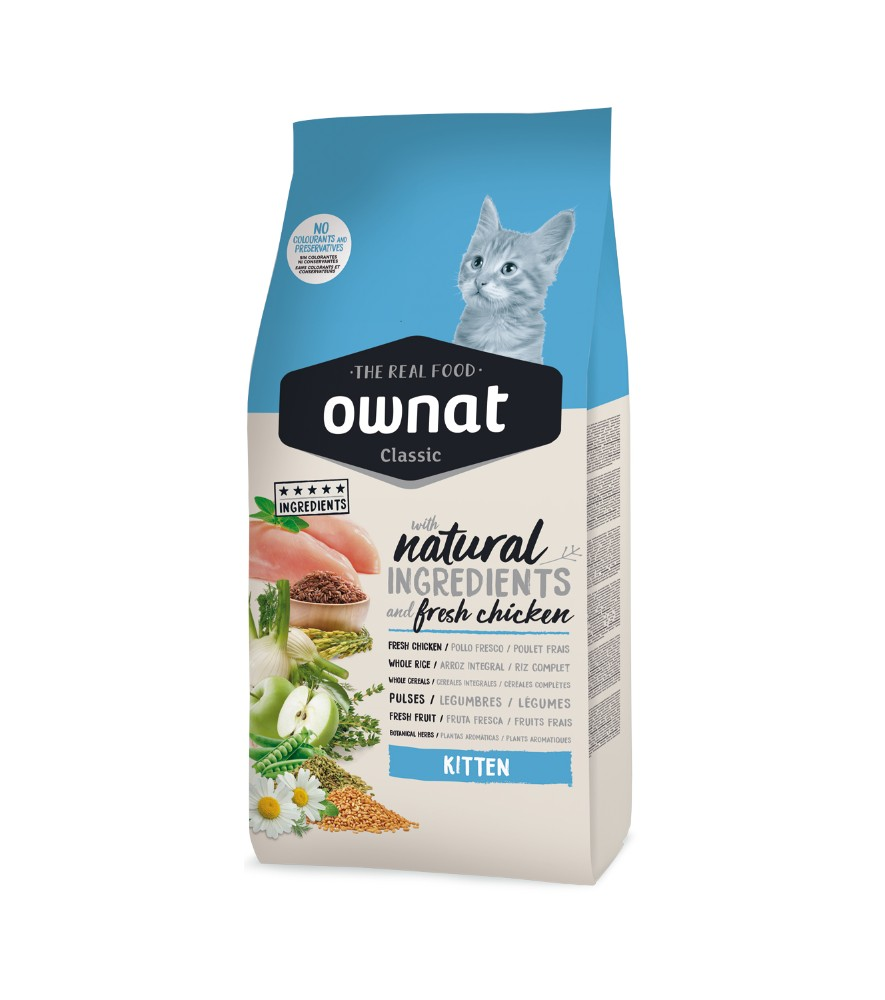 Ownat Classic Kitten Pienso para Gatitos 4kg