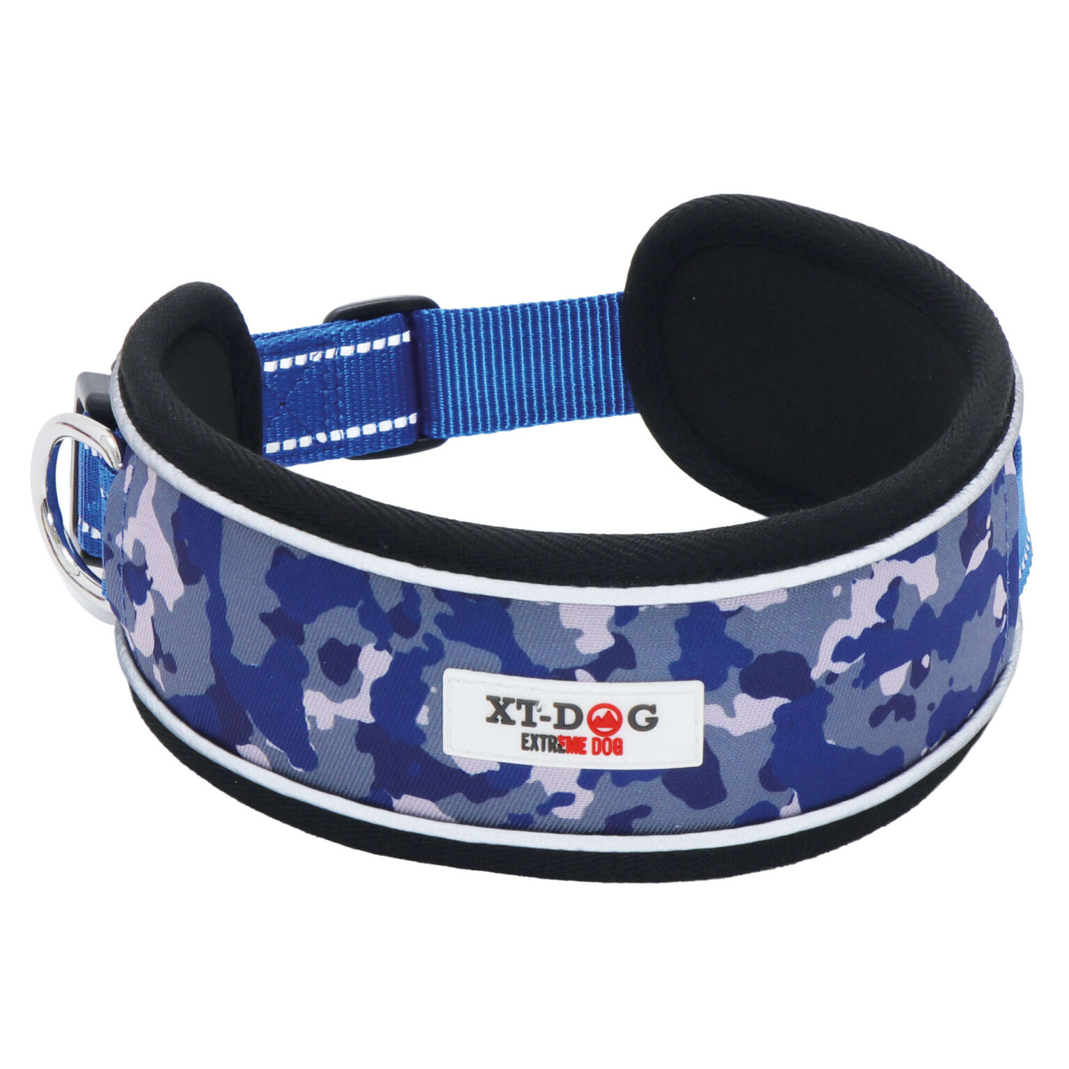 Collar Camuflaje Azul XT-DOG T XL
