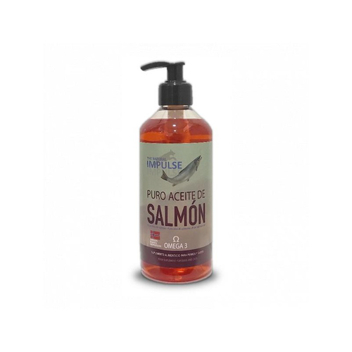 Aceite de Salmón The Natural Impulse 250ml – Omega 3 de pesca sostenible noruega para perros y gatos