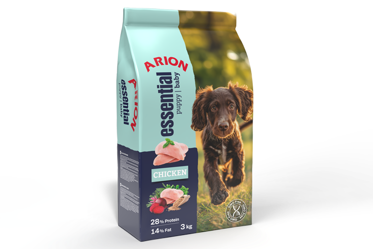 Arion Essential Puppy Pienso para Cachorros de Todas las Razas – 15 kg