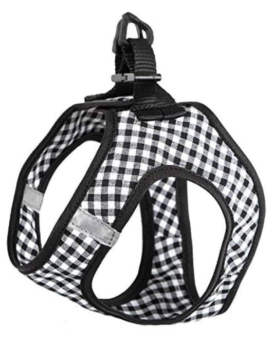 Arnés Zzip Cuadraditos Negros y Blancos TL