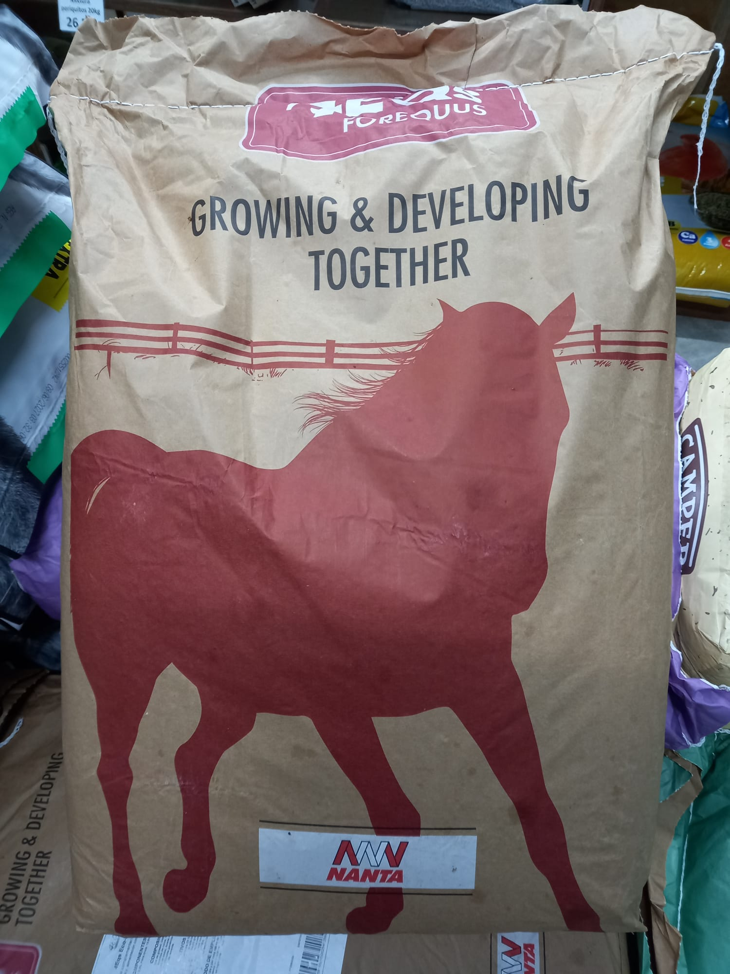 4Eqs Eco-Mix X 25kg – Pienso complementario para caballos y ponis con actividad leve a media