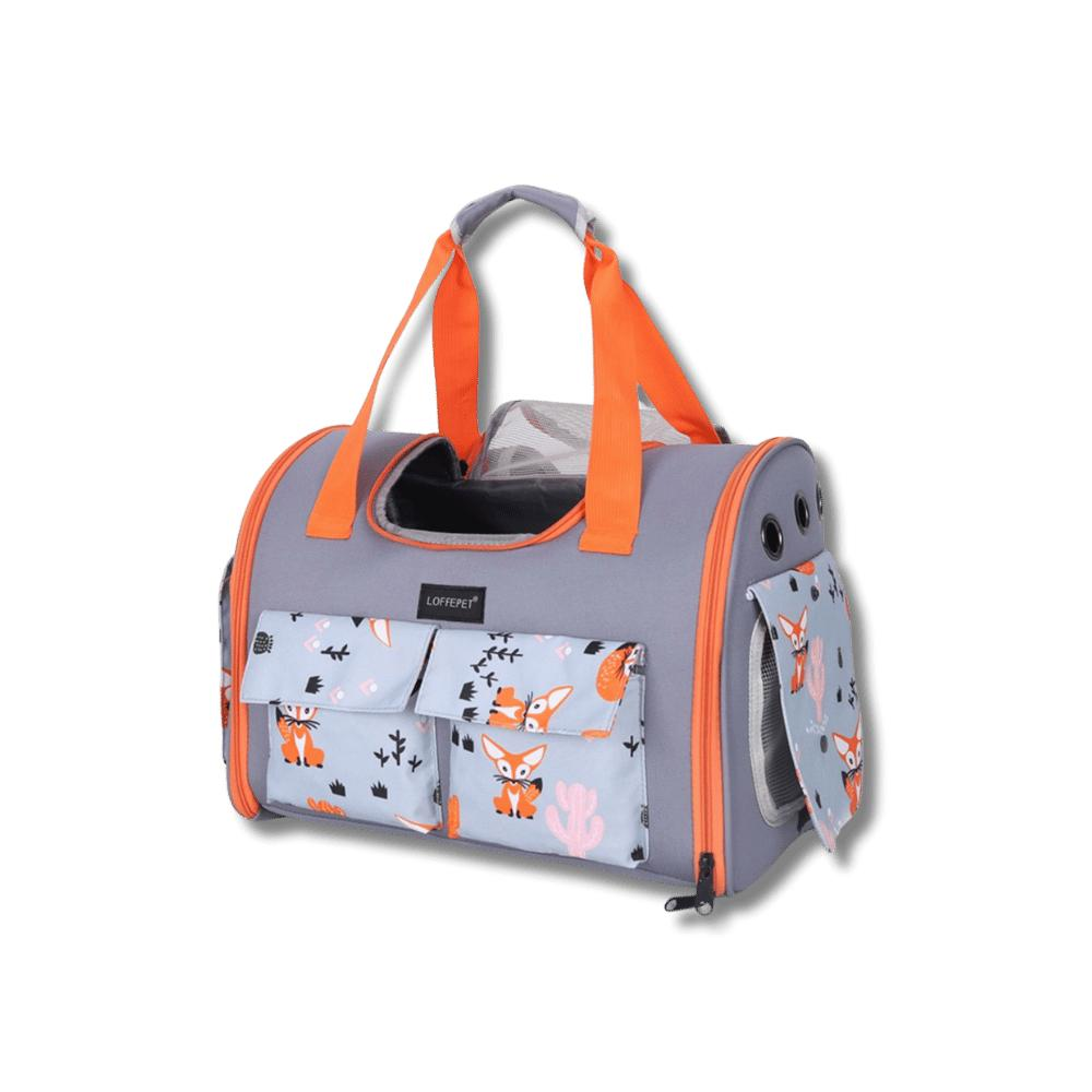 Transportín mochila perro gato 40x22x30
