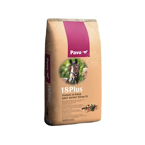 Pavo 18Plus 15kg - Alimento para Caballos Seniors +18 Años