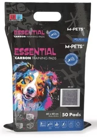 MPETS Empapadores Carbón Activo 60x60cm 50 unidades – alta absorción y neutralización de olores