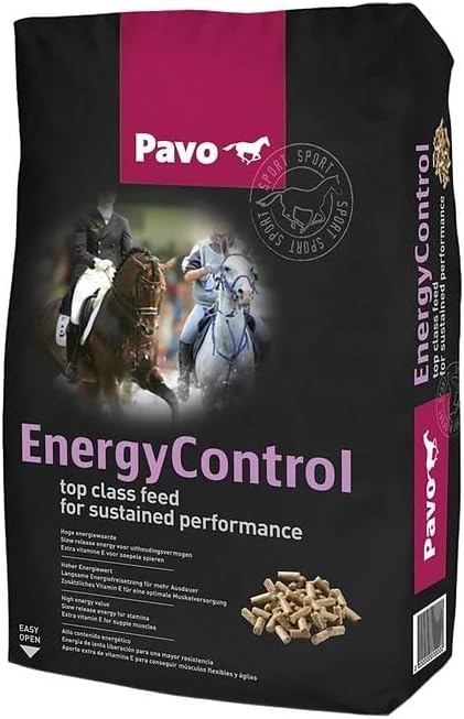 Pavo EnergyControl 20kg - Alimento de Alto Rendimiento para Caballos Deportivos