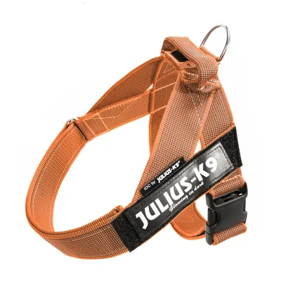 Arnés Julius K9 IDC Cinta Naranja Neon T Mini-Mini