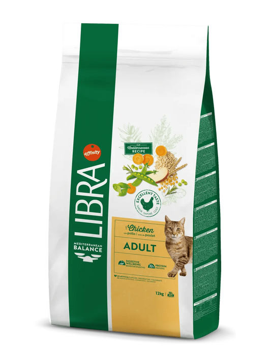 Libra Adult Pollo - Comida para Gatos Adultos 12kg