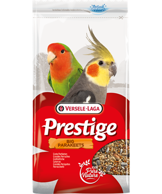 Mixtura Agapornis y Ninfas Prestige 1kg – Mezcla premium de semillas para grandes periquitos