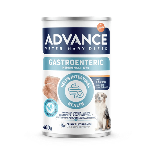 Advance Gastroenteric Medium/Maxi - Alimento Húmedo Dietético para Problemas Digestivos 400g