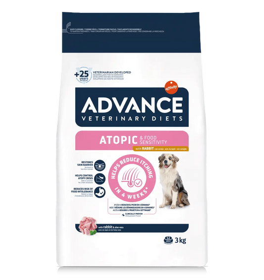 Advance Veterinary Diets Atopic and Food Sensitivity Rabbit - Pienso Hipoalergénico con Conejo