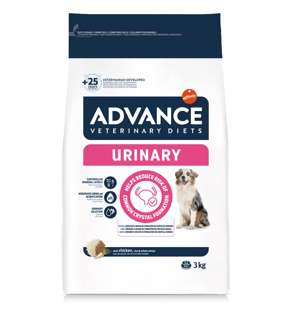 Advance Veterinary Diets Urinary Pienso Dietético para Problemas Urinarios – 3 kg