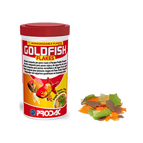 Prodac Goldfish Flakes - Escamas para Peces de Agua Fría 250ml 32g