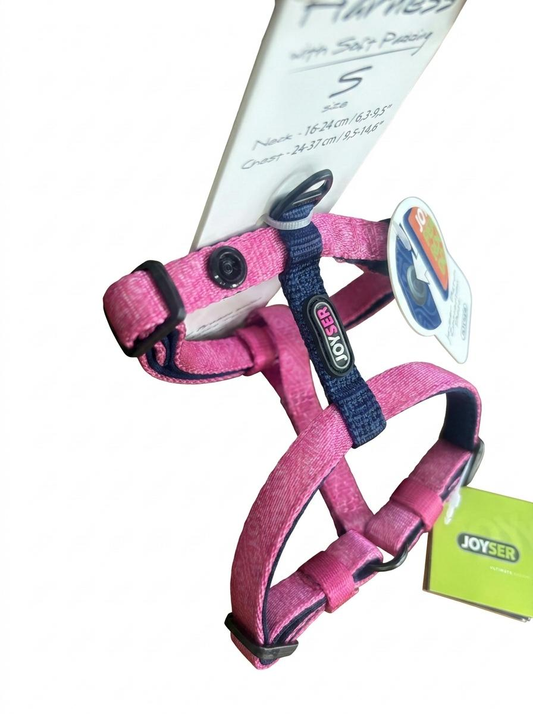 Arnés Joyser Base Step-In Talla S Rosa