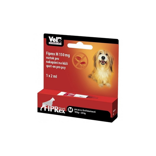 Fiprex "M" 150 mg - Antiparasitario para Perros 10-20 kg (1 Pipeta)