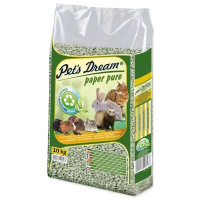 Pellets Pet's Dream Paper Pure 10kg