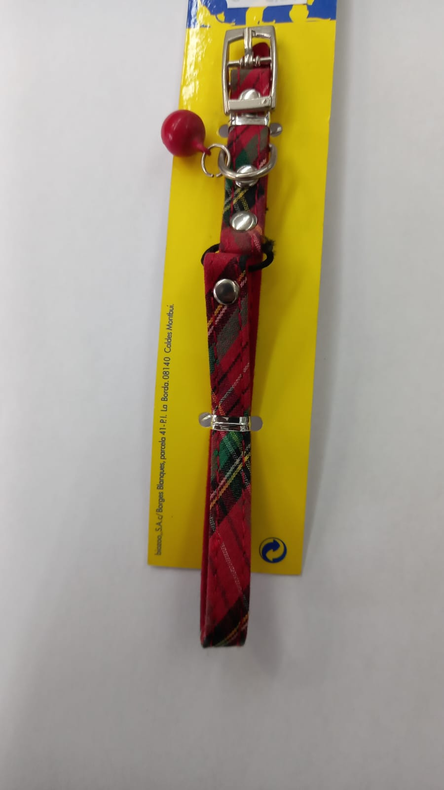 Collar para Gato Biozoo con Cascabel | Ajustable 21-33cm y Hebilla Resistente