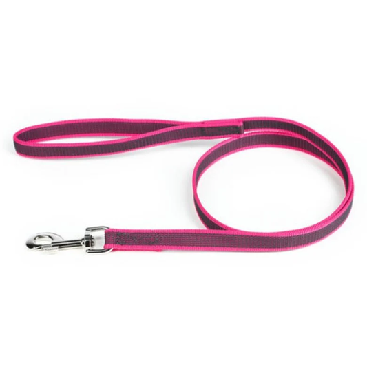 Julius K9 Correa Rosa para perros 14mm x 120cm