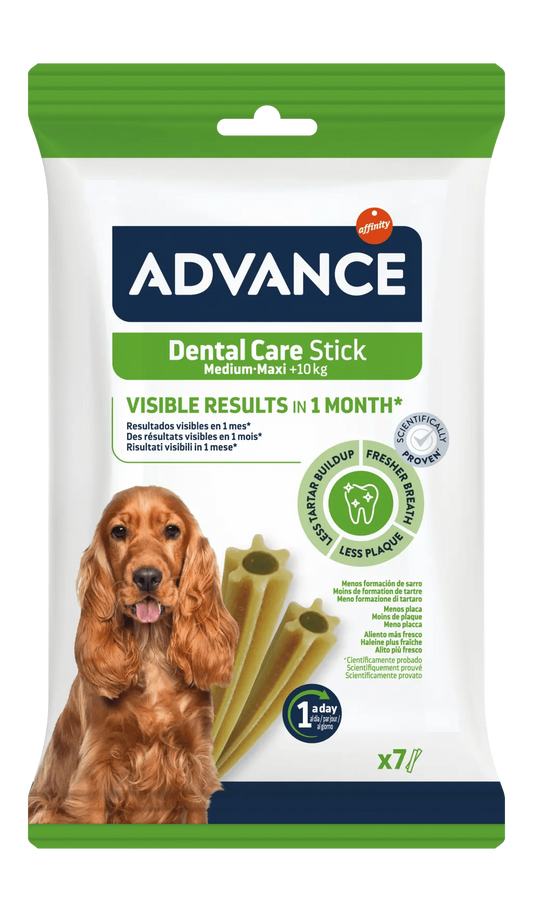 Advance Dental Care Stick Medium/Maxi - Snacks Dentales para Perros