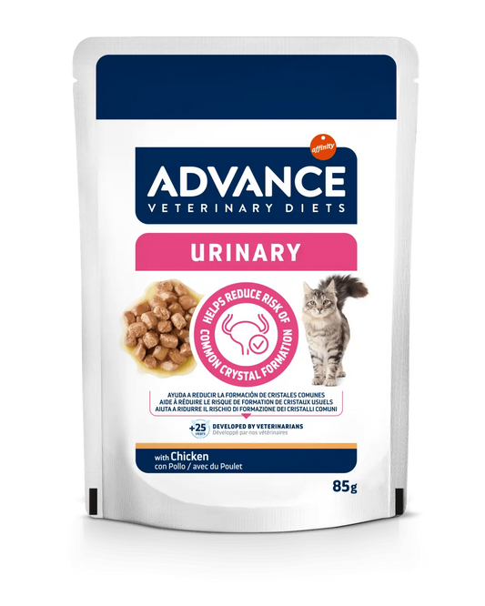 Advance Veterinary Diets Urinary - Alimento para Gatos con Problemas Urinarios 12x85g