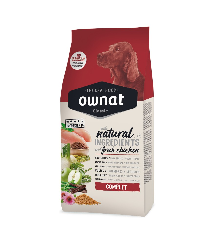 Ownat Classic Complet 4kg - Alimento Natural para Perros