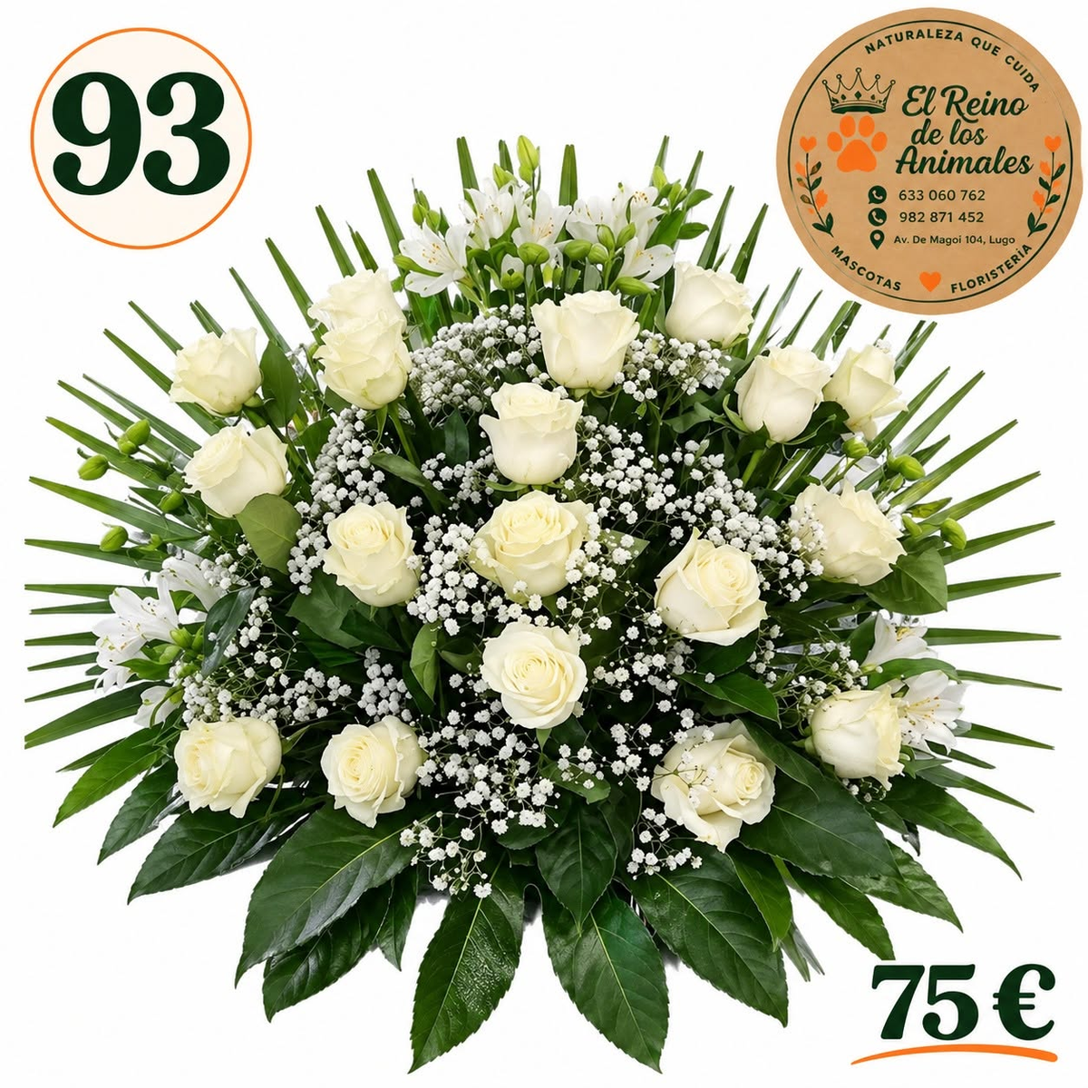 Centro de flores nº93