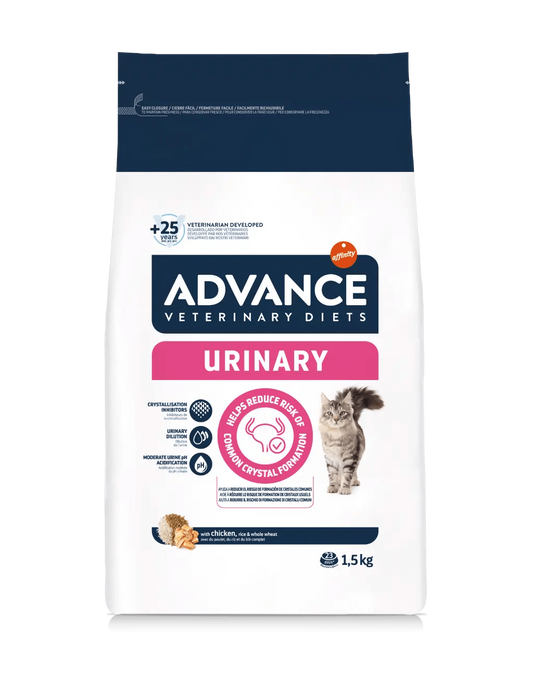 Advance Veterinary Diets Urinary - Pienso Seco para Gatos con Problemas Urinarios 1.5kg