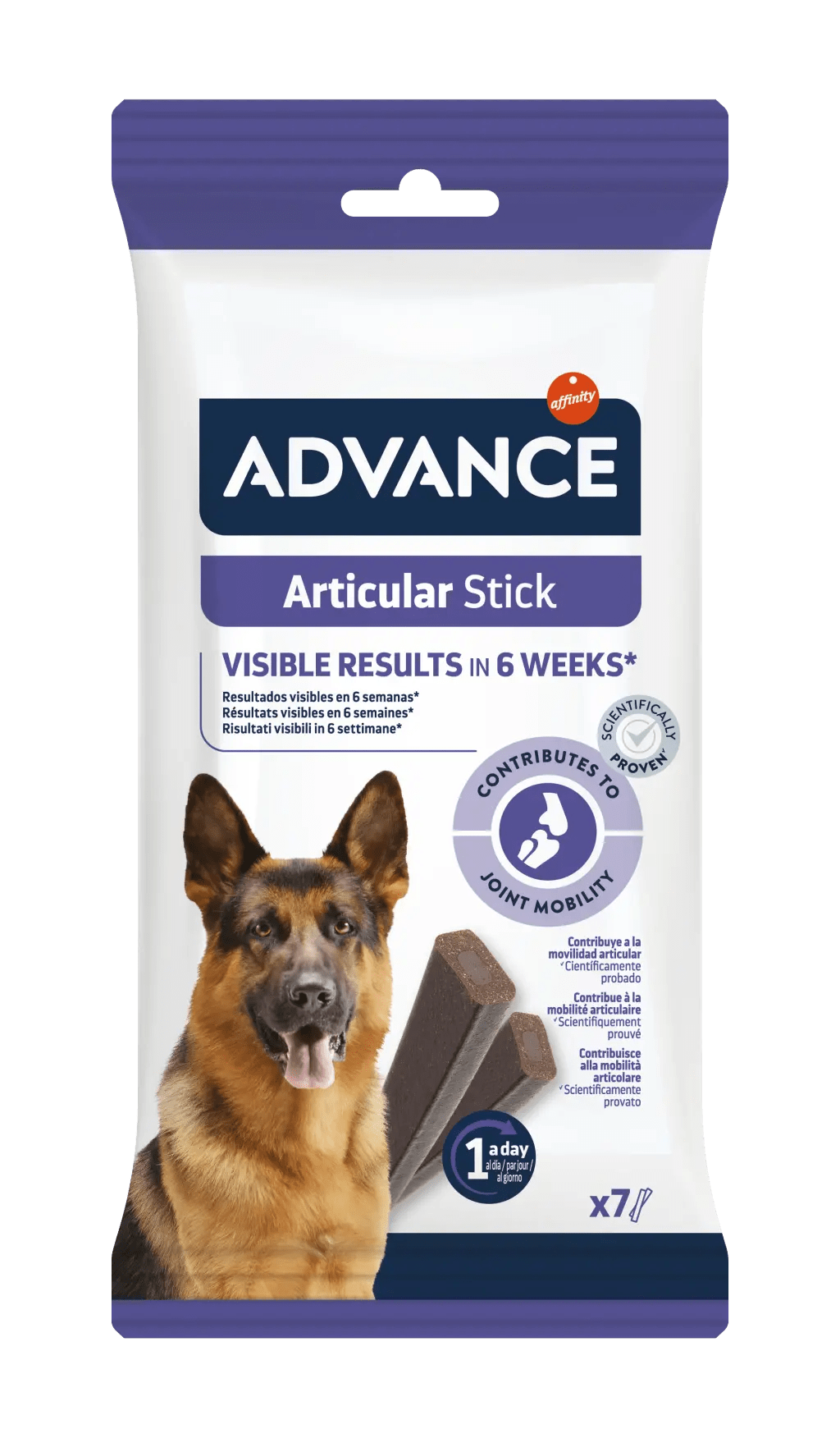 Advance Articular Snack para Perros – Snacks para la Salud Articular (155g)