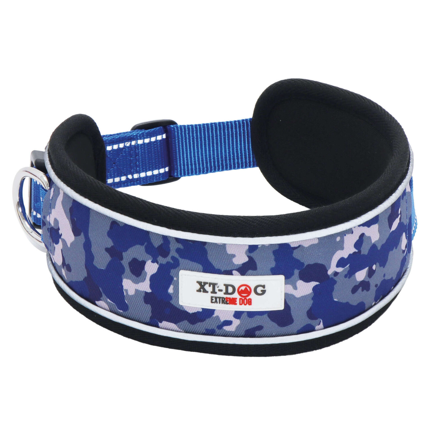 Collar Camuflaje Azul XT-DOG T M