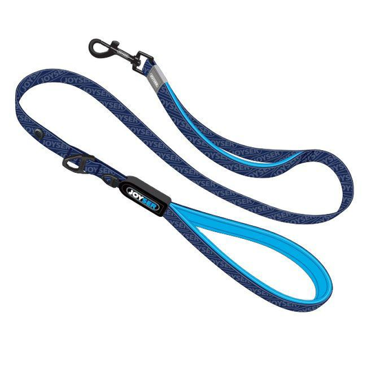 Correa Nylon Joyser Azul/Azul Claro L 1.2m | Paseo