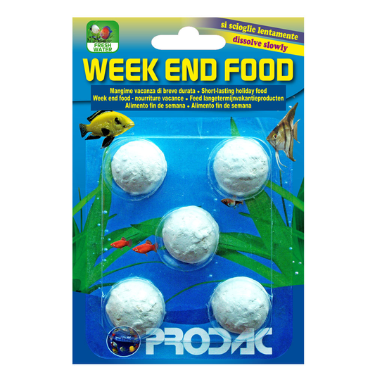 Prodac Week End Food - Alimento de Fin de Semana para Peces