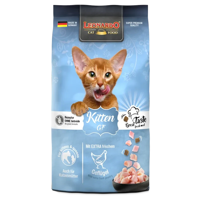 LEONARDO Kitten GF 1,8 kg | Pienso para gatitos