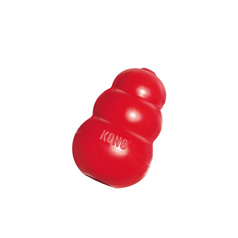 KONG Classic Talla L – El juguete de caucho indestructible para perros de 13 a 30 kg