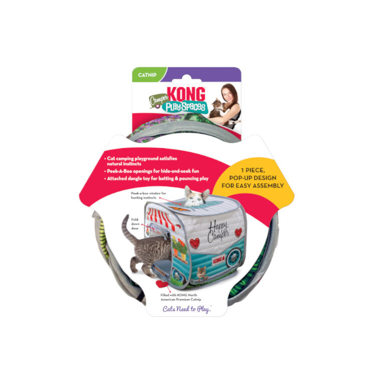 Kong Play Spaces Camper Casa de juguete para gatos